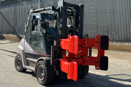 NEW SERIES AR-C Paper Roll Clamps - 180° Rotation