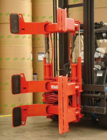 Multiple Paper Roll Clamps