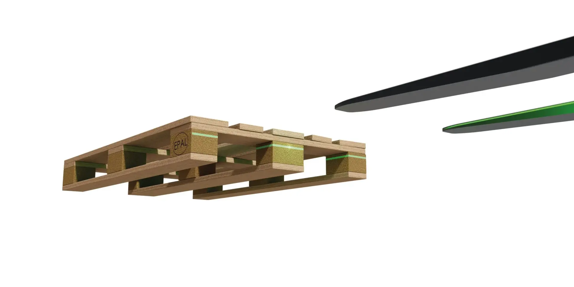 ELM e-laser liner vihreä linjalaser trukkiin