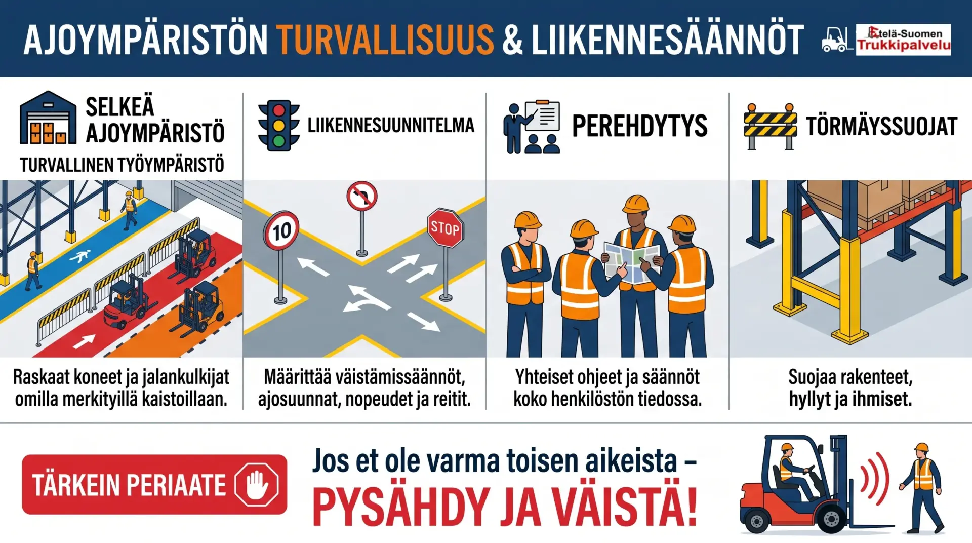 Ajoympäristön turvallisuus ja liikennesäännöt